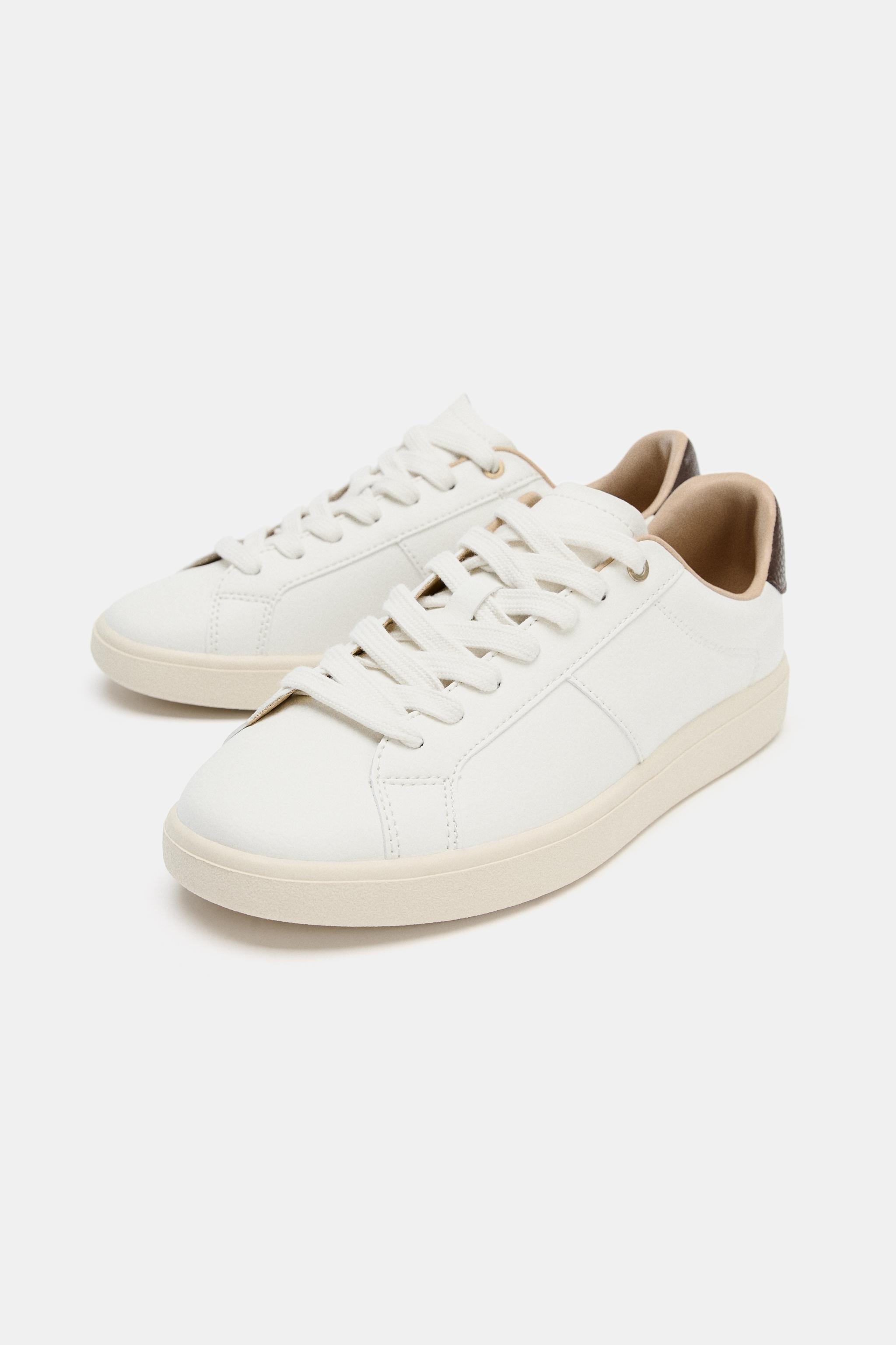 SPORT SNEAKERS WITH HEEL DETAIL