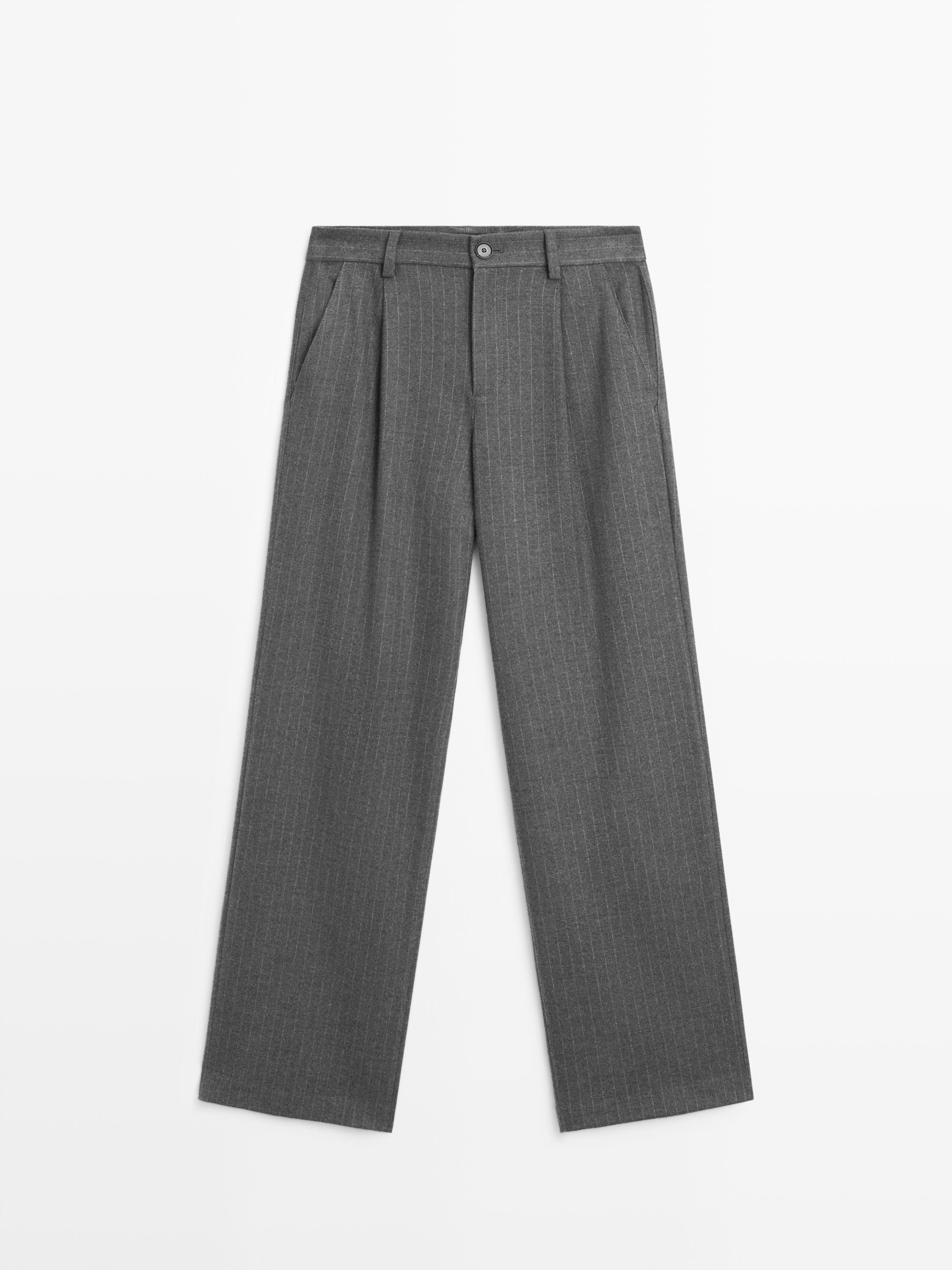 Pantalon large à rayures tennis