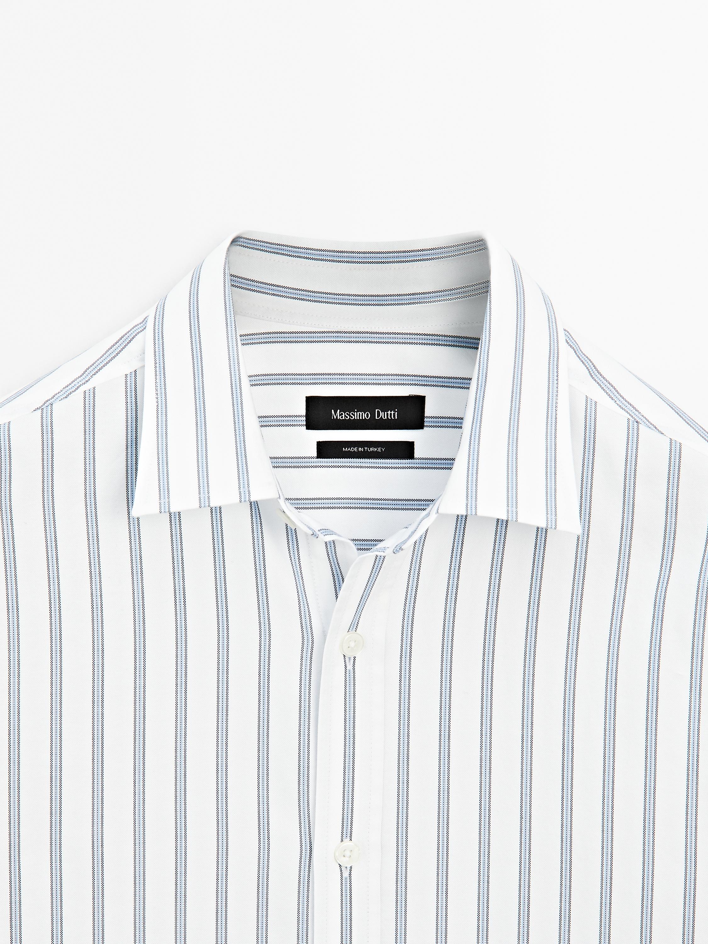 Chemise slim 100 % coton