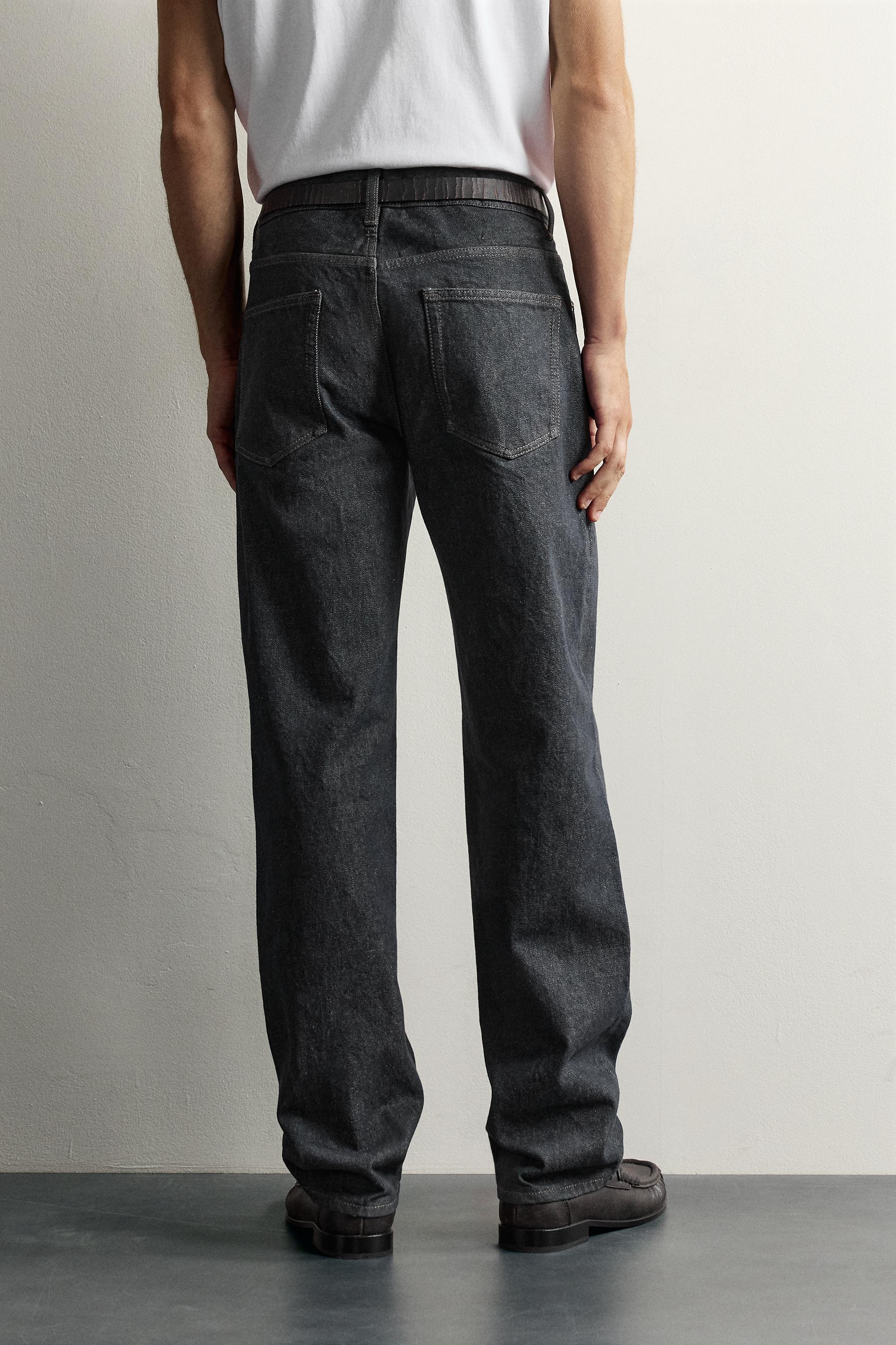 Zara DÜŞÜK BEL STRAIGHT FIT JEAN görsel 3