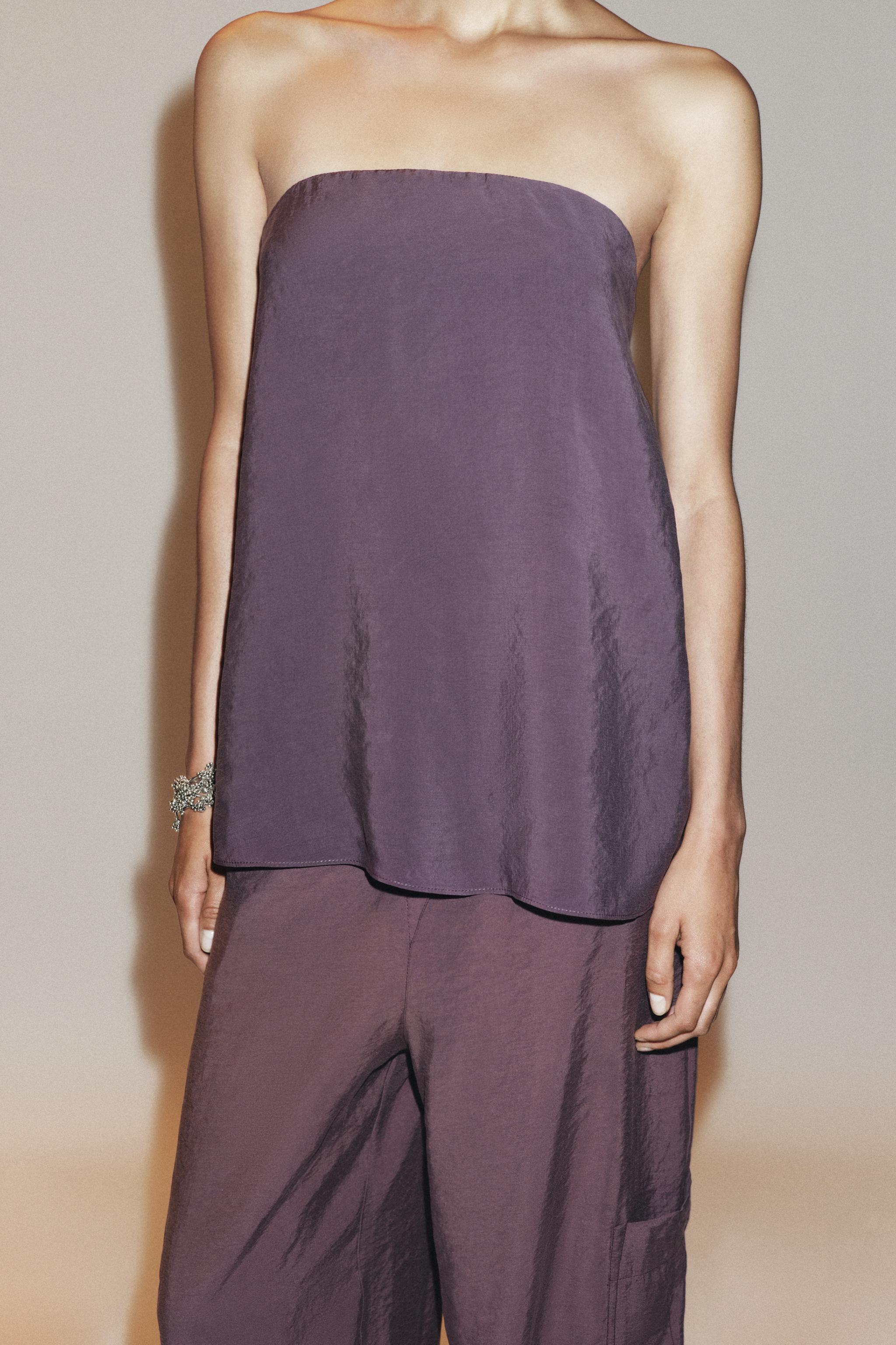 TOP FLUIDE BUSTIER
