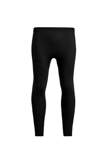 COLLANTS COMPRESSIFS PREMIÈRE COUCHE SKI - Noir de Zara