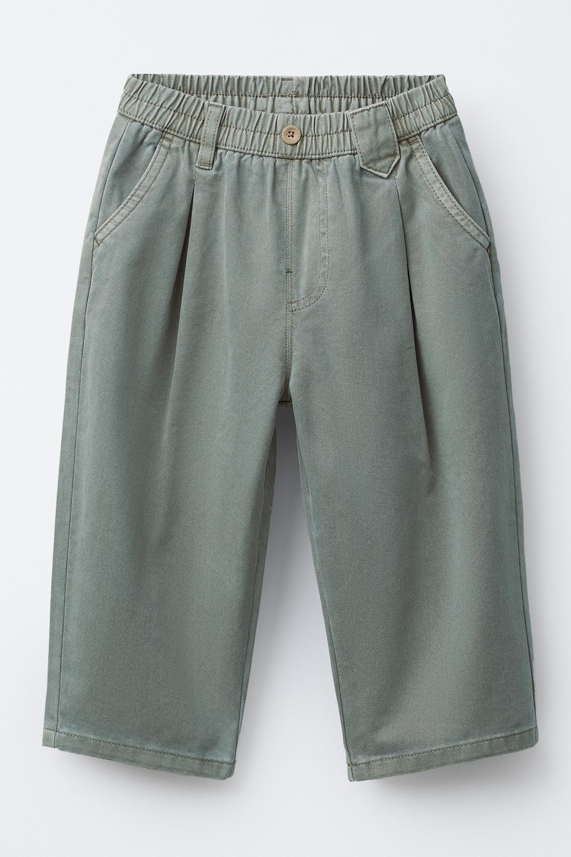 PLEATED BALLOON PANTS - Duck blue | ZARA United States