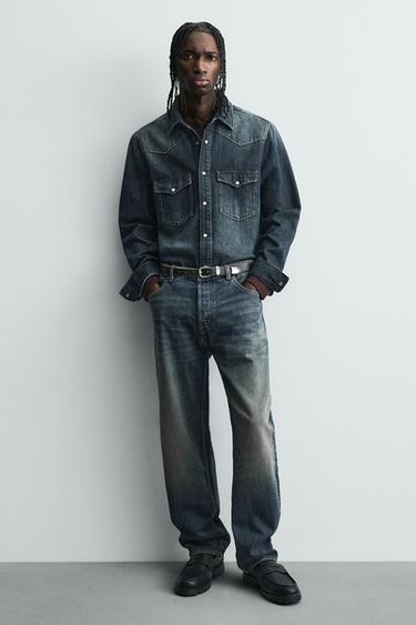 MOCASSIM DE VESTIR COM TIRA - Preto da Zara - Imagem 0