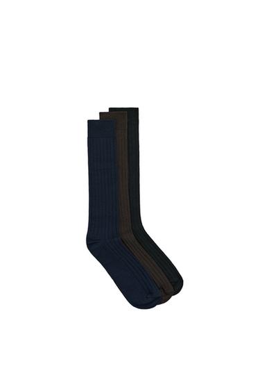 Zara 3-PACK OF LIMITED EDITION LONG SOCKS - various