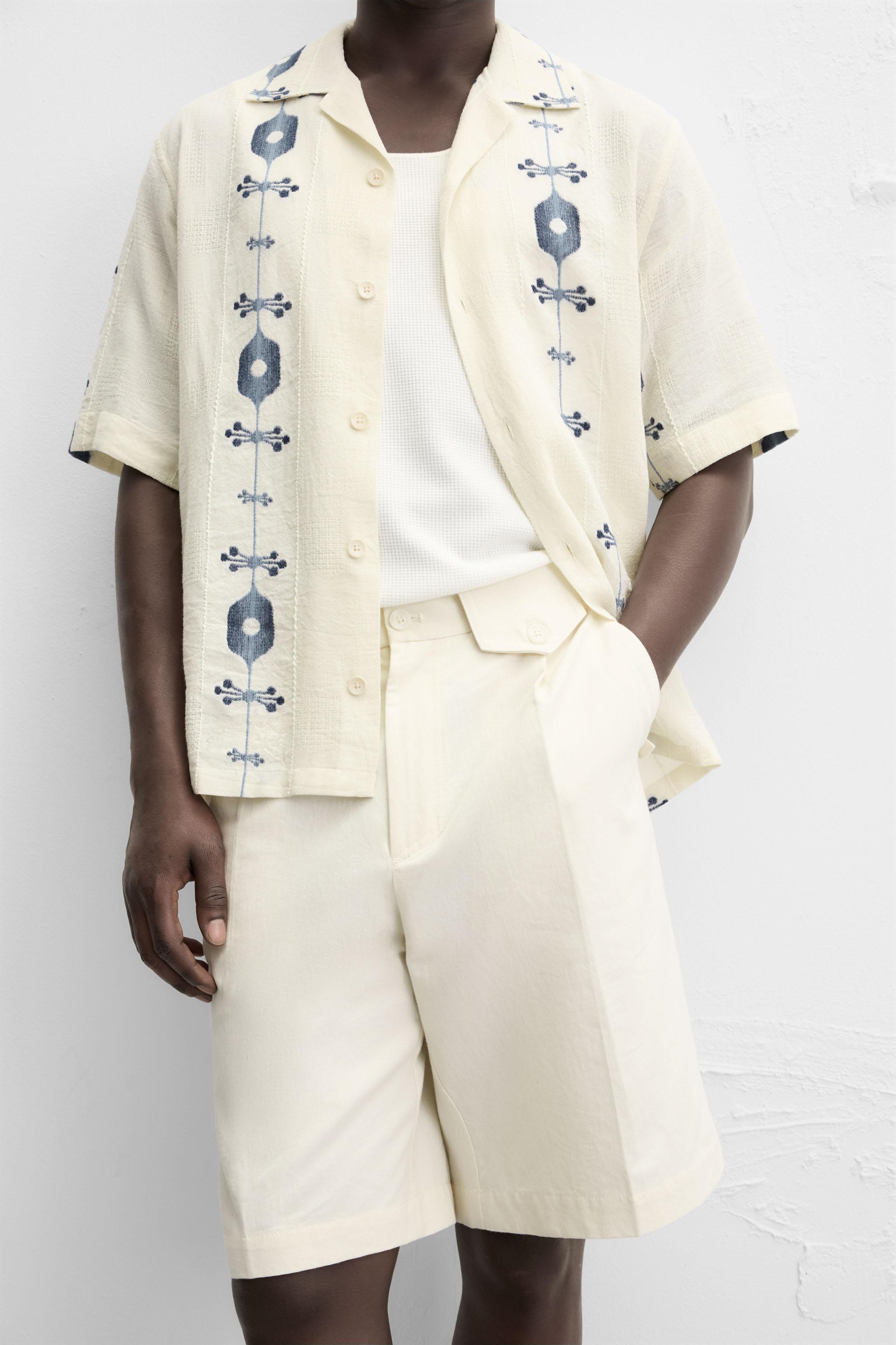 ZARA【NEW】T-SHIRT WITH CONTRAST BOW CONTRAST BOW T-SHIRT - White | ZARA United States