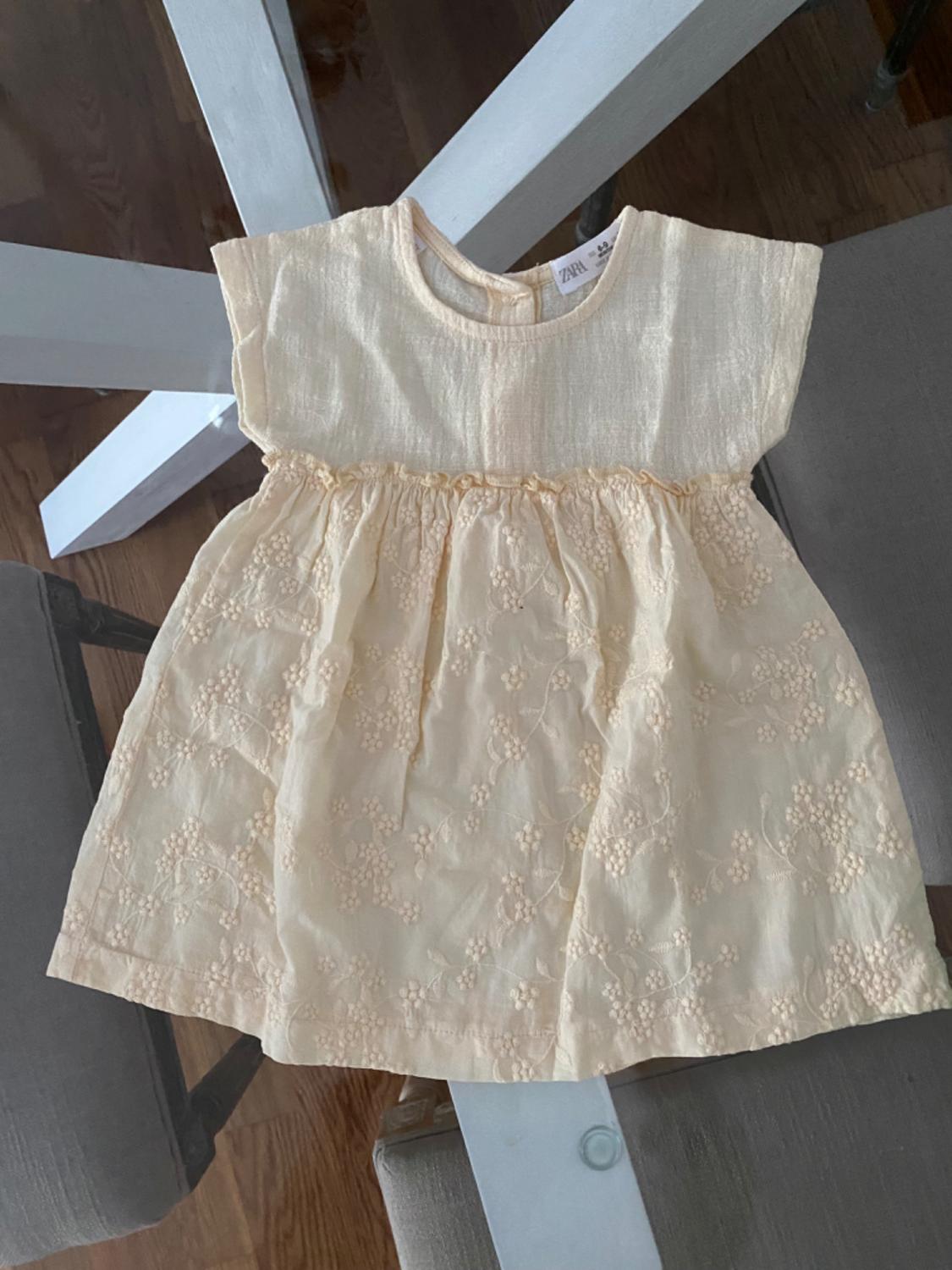 COMBINED EMBROIDERED DRESS