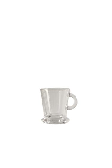 TRANSPARENT GLASS ESPRESSO CUP - Transparent by Zara