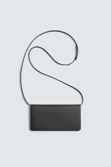 CARTERA XL PIEL - Negro de Zara