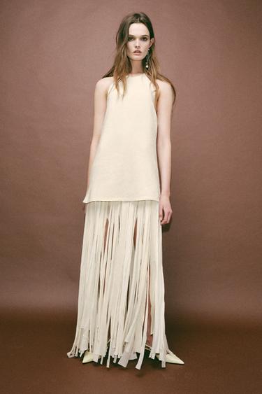 ZW COLLECTION COMBINED DRESS - Sand by Zara - Image 7