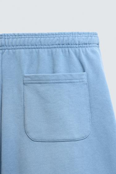 SHORT LAVAGE SPRAY - Bleu clair de Zara - Image 9