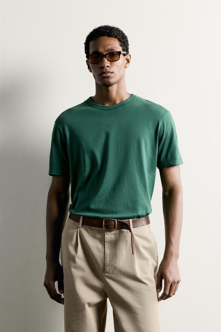 WASHED REGULAR FIT T-SHIRT