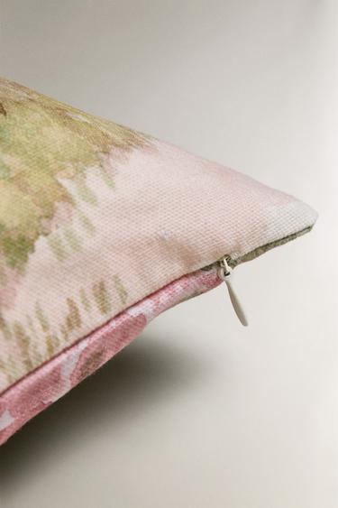 SHRUB PRINT CUSHION COVER - Green by Zara - Image 4