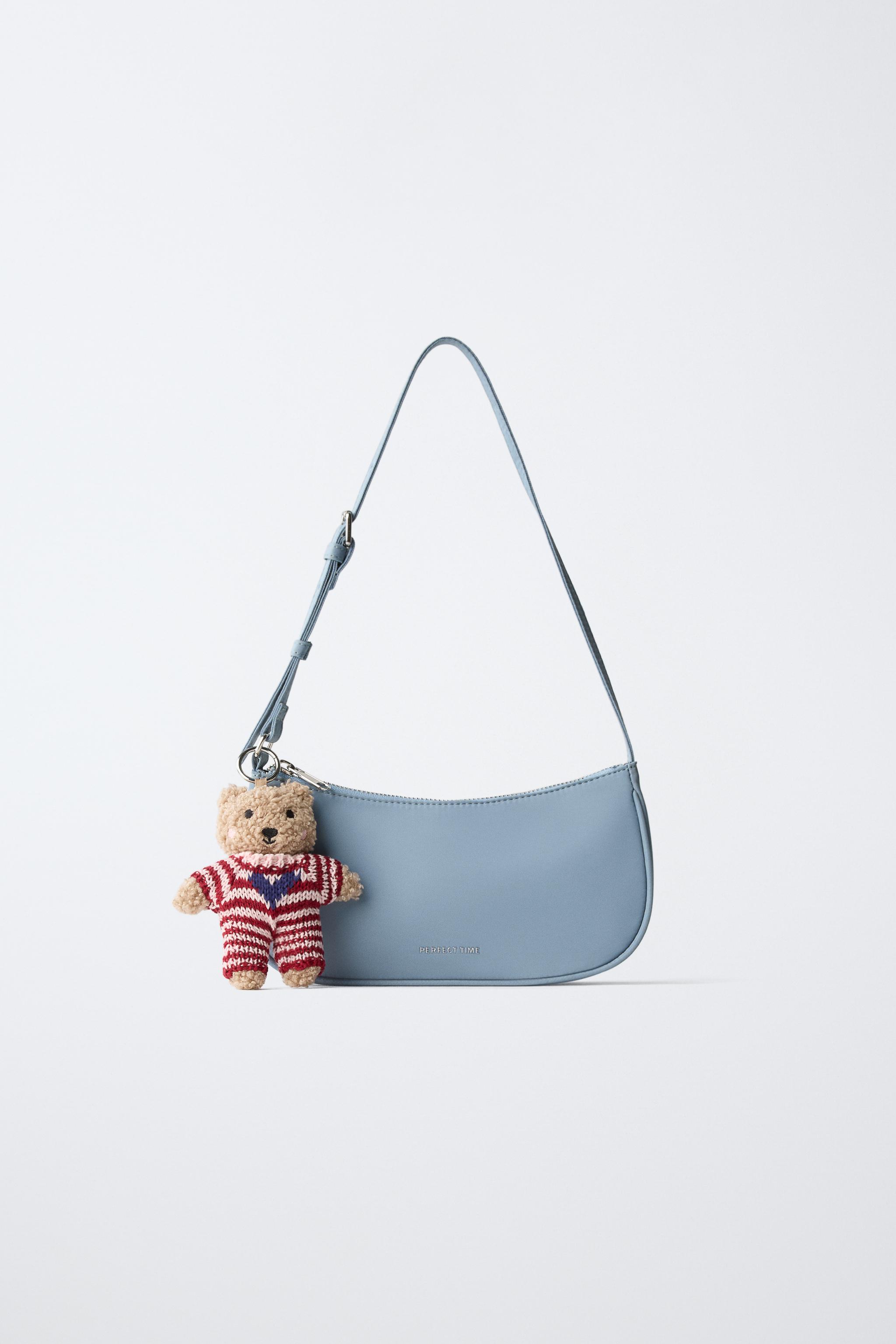 Детские сумки Zara BEAR CHARM SHOULDER