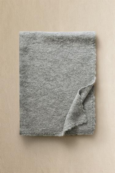 COUVERTURE ENFANT ALPAGA - Gris de Zara