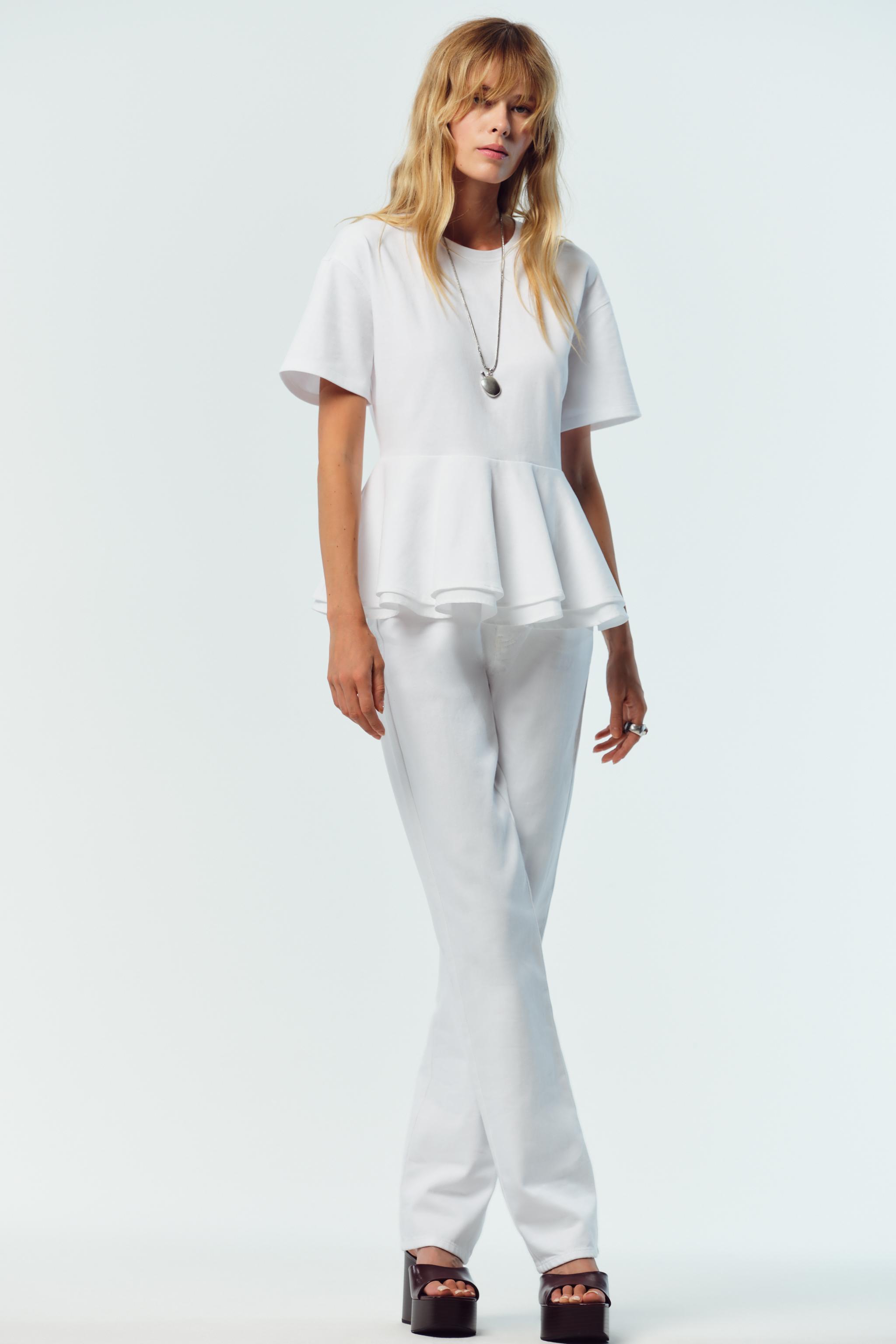 T-SHIRT PÉPLUM