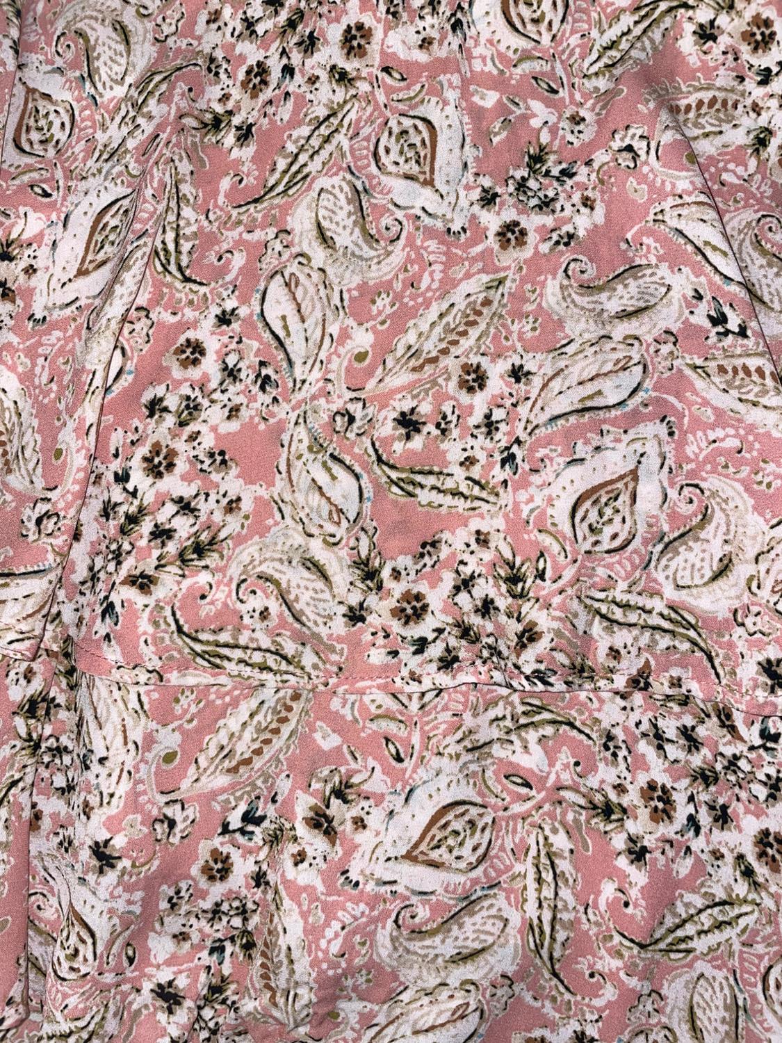 PAISLEY PRINT MINI SKIRT - Image 3