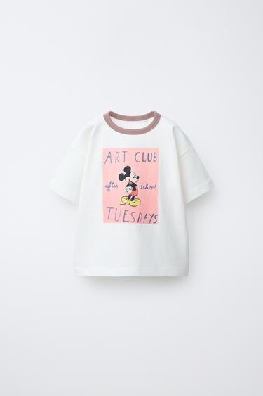 CAMISETA MICKEY MOUSE © DISNEY - Blanco de Zara - Imagen 0