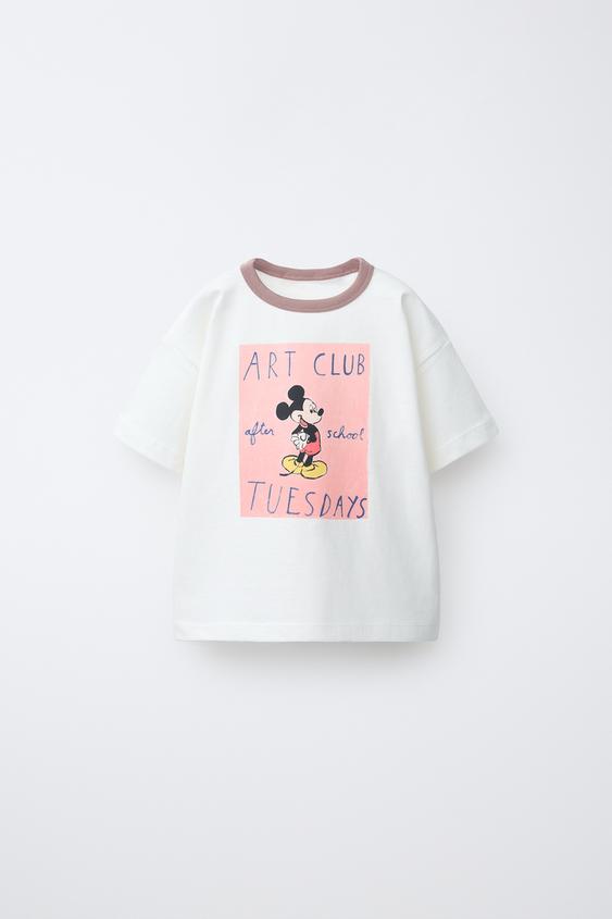 MICKEY MOUSE © DISNEY T-SHIRT - White by Zara - Image 0