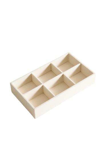 SCHMUCKORGANIZER-BOX - Cremefarben von Zara