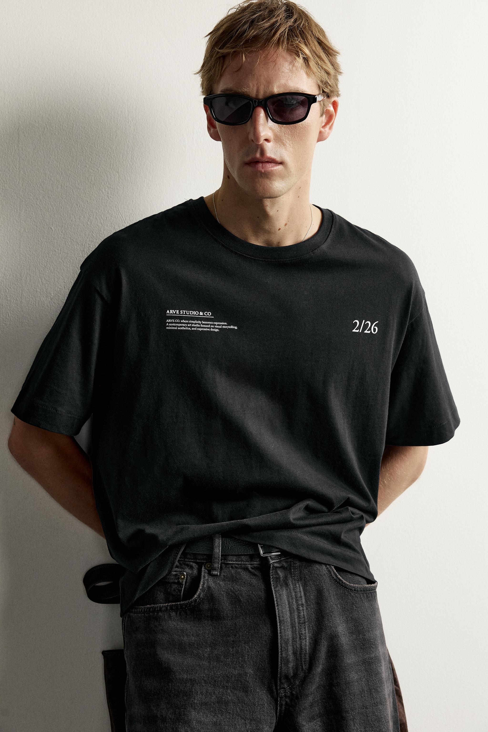 T-SHIRT RELAXED FIT BRODÉ BIMATIÈRE