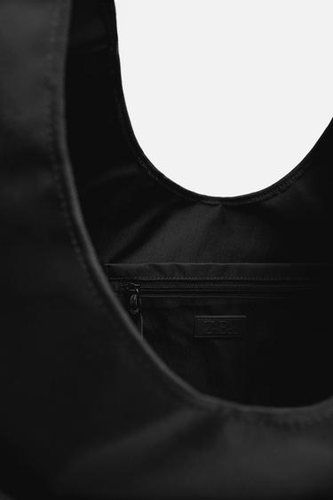 MULTI-POCKET SHOPPER BAG - Black by Zara - Image 3