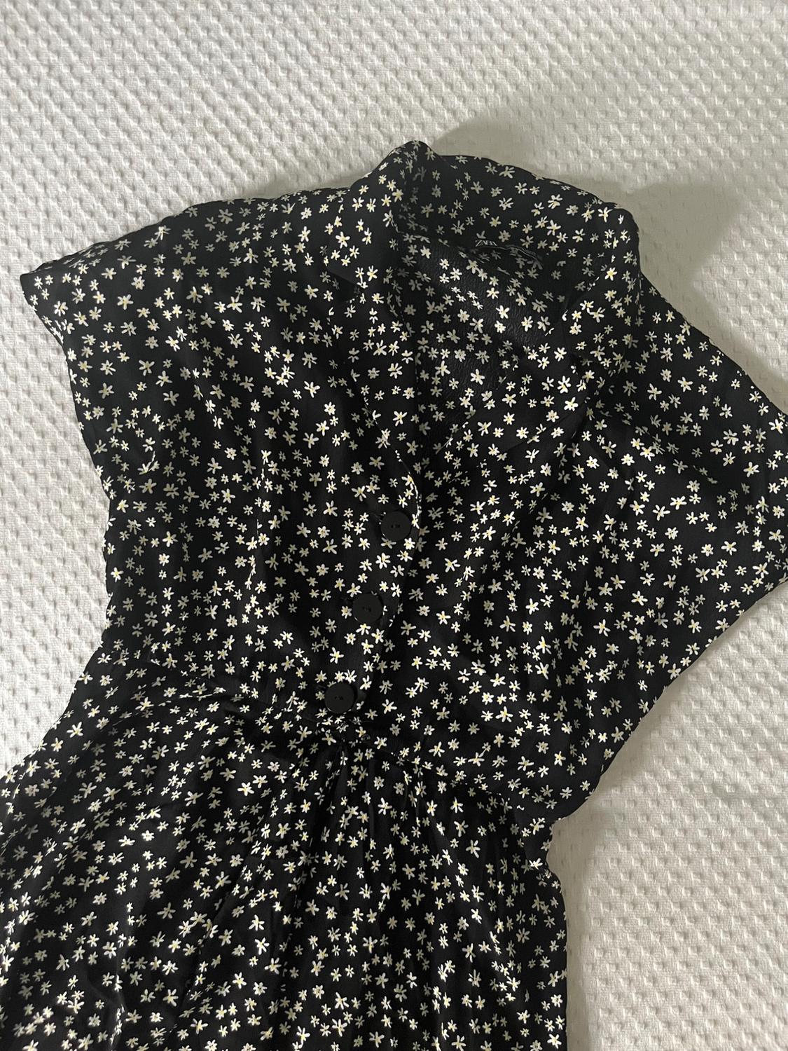 PRINTED FLOWING JUMPSUIT - Image 4