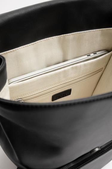 SAC À DOS RABAT - Noir de Zara - Image 3