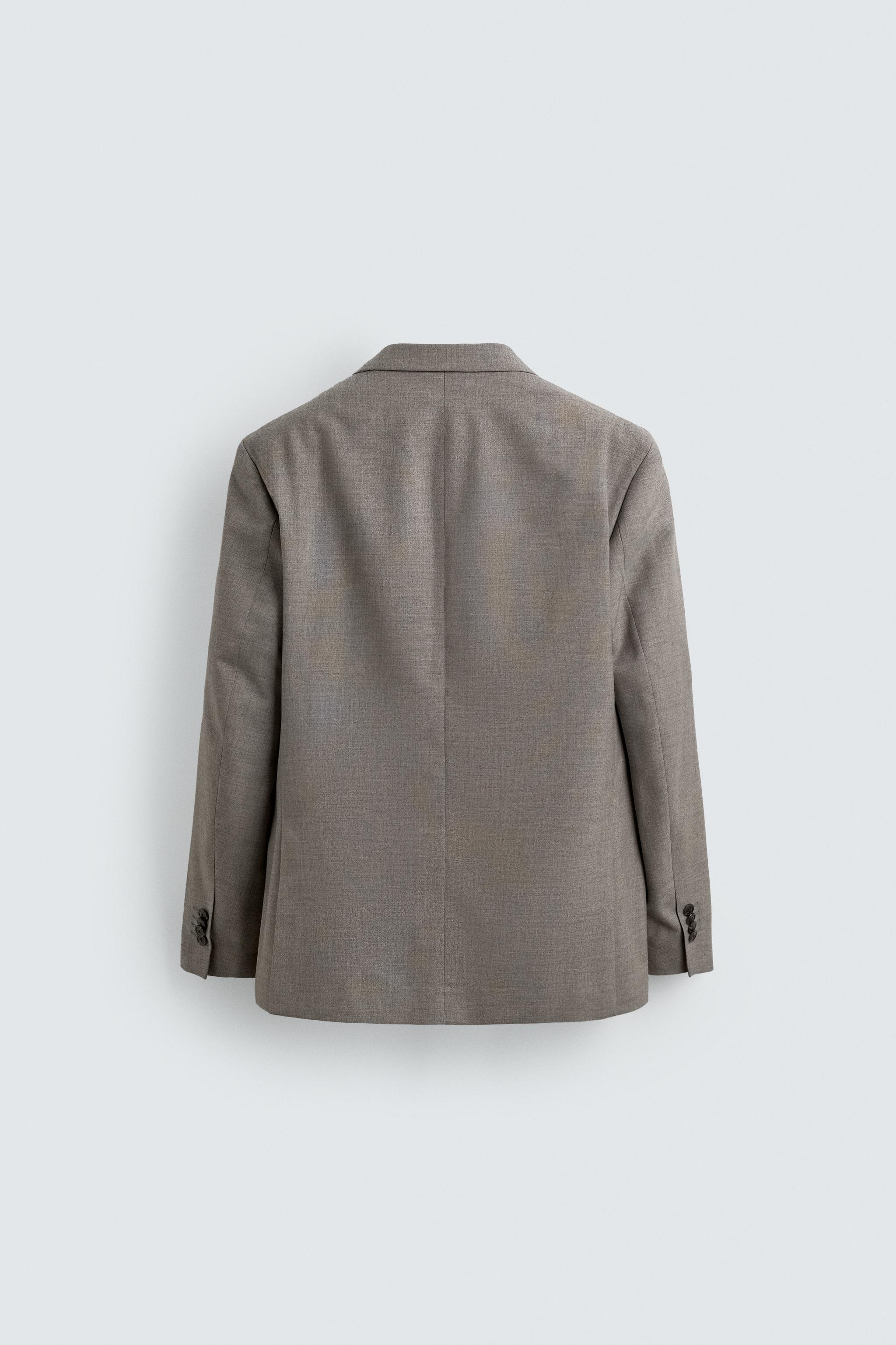 レギュラーフィットスーツブレザー - ベージュ | ZARA Japan / 日本