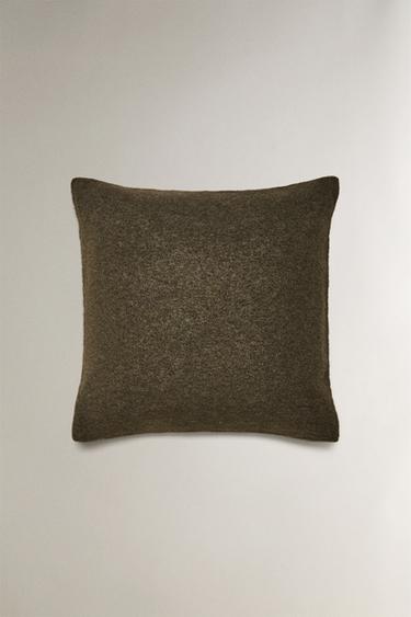 KNIT CUSHION COVER - Khaki by Zara - Image 2