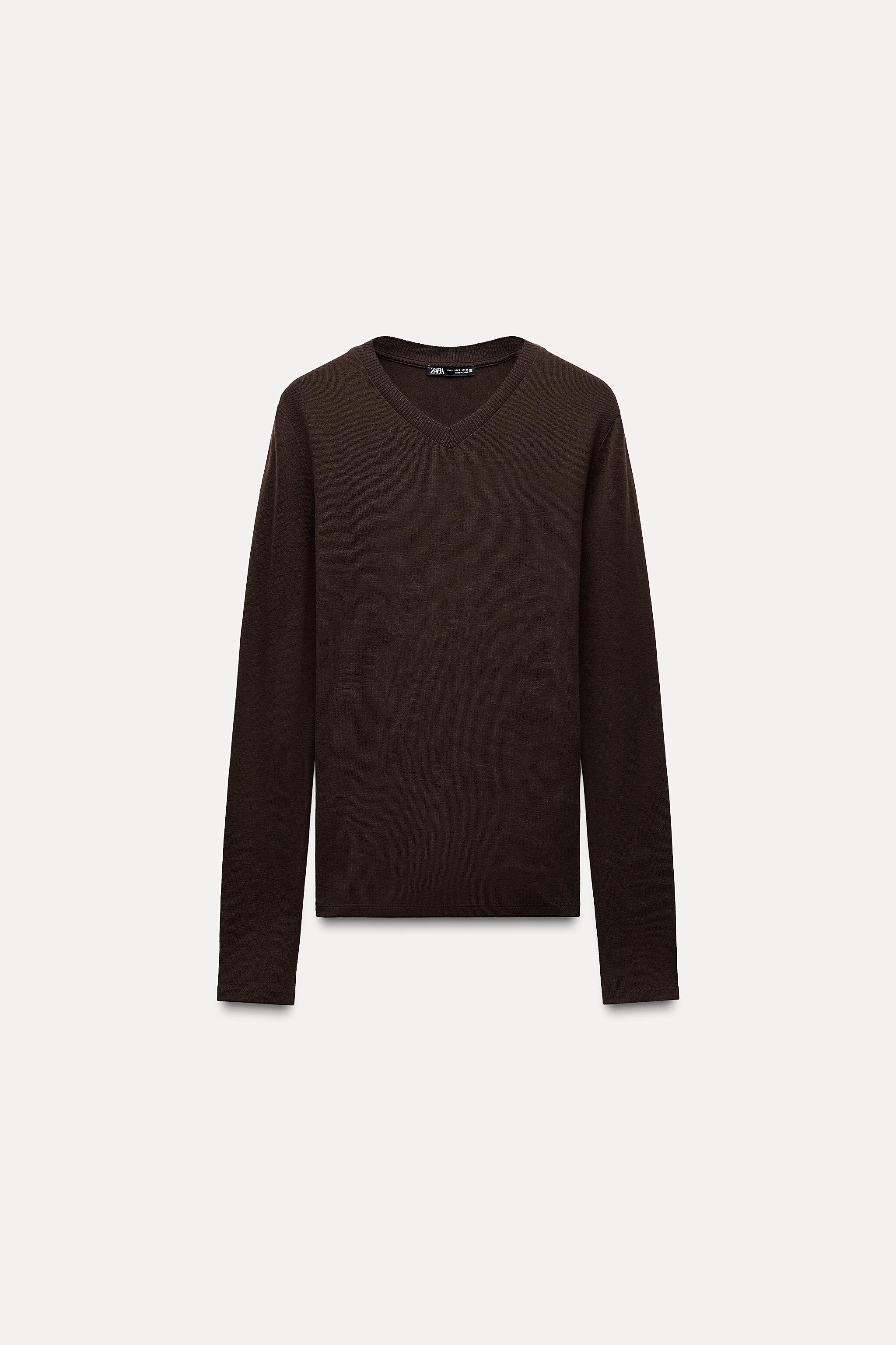 Zara long sleeve sweater sale