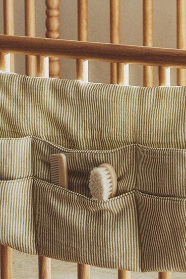 STRIBET ORGANISATOR I MUSSELIN - grøn fra Zara