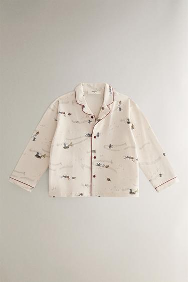 ENSEMBLE PYJAMA ENFANT LES ARISTOCHATS ©DISNEY NOËL - Crème de Zara - Image 1
