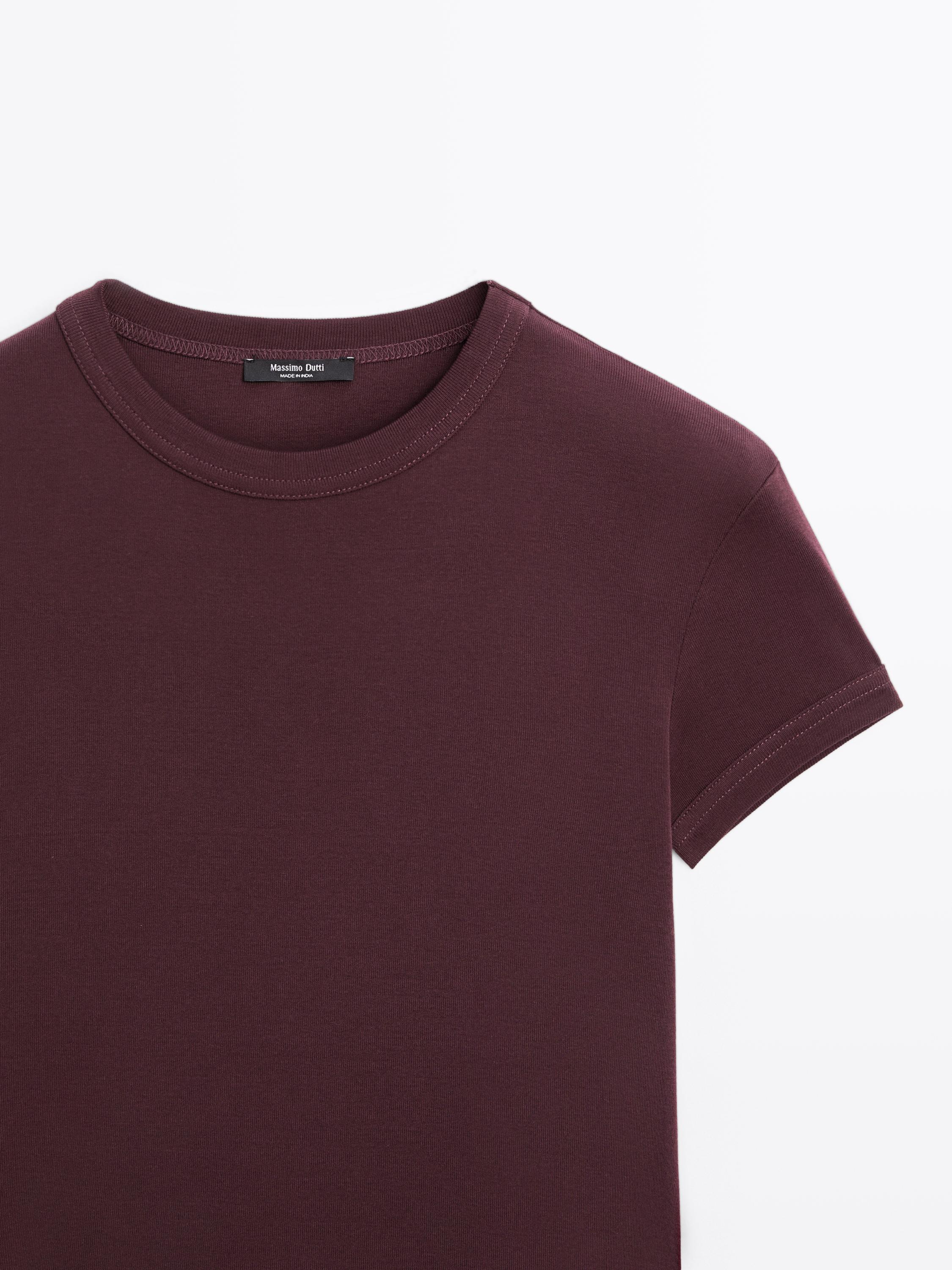T-shirt à manches courtes 100 % coton