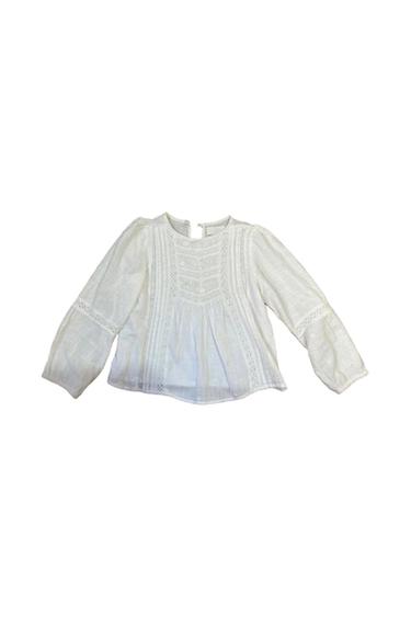 BLUSA ROMÁNTICA TALLA 8 AÑOS
