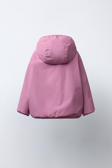 BLOUSON RÉVERSIBLE POLAIRE - Rose de Zara - Image 4