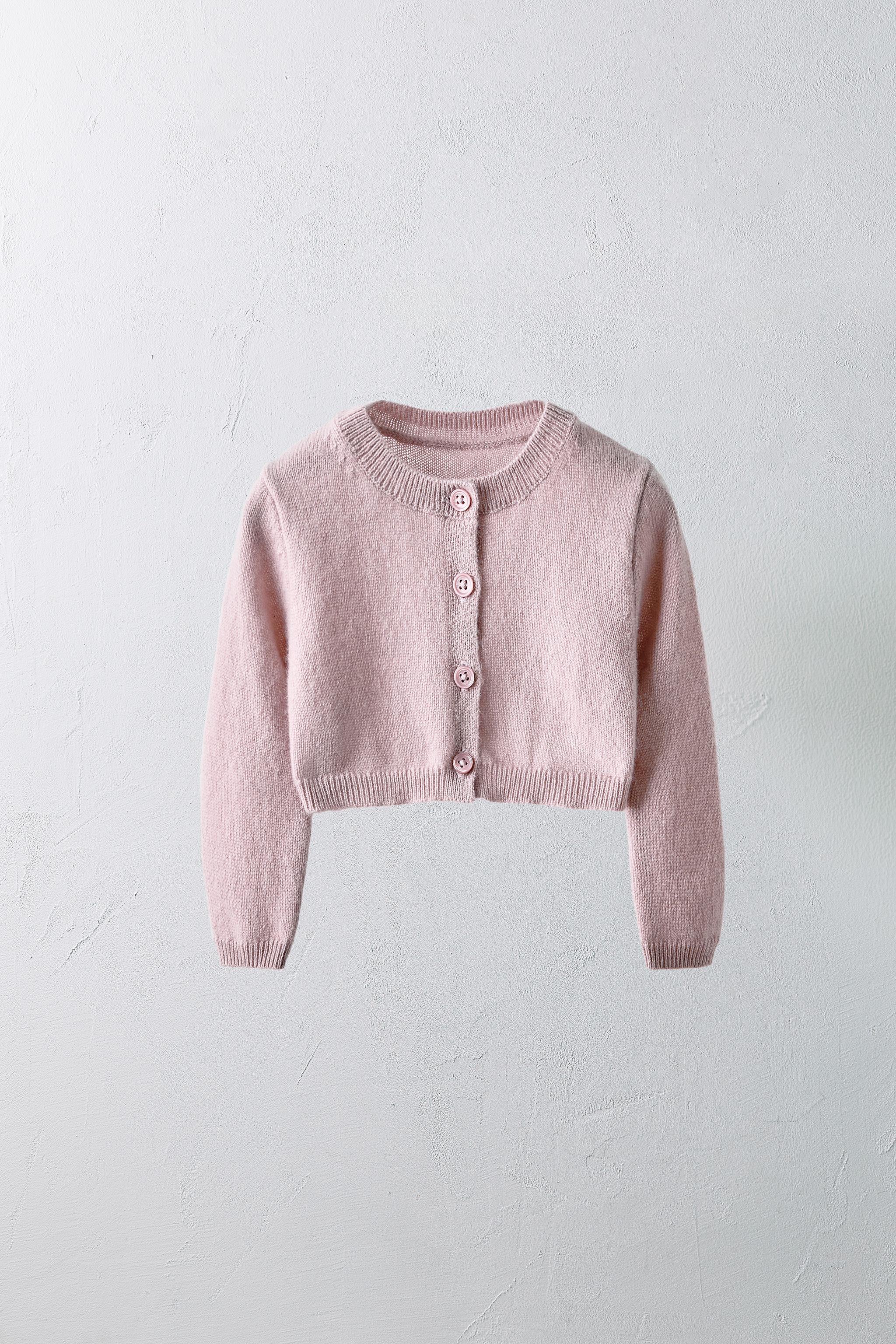 100% CASHMERE LIMITED EDITION JACKET - Dusty pink | ZARA