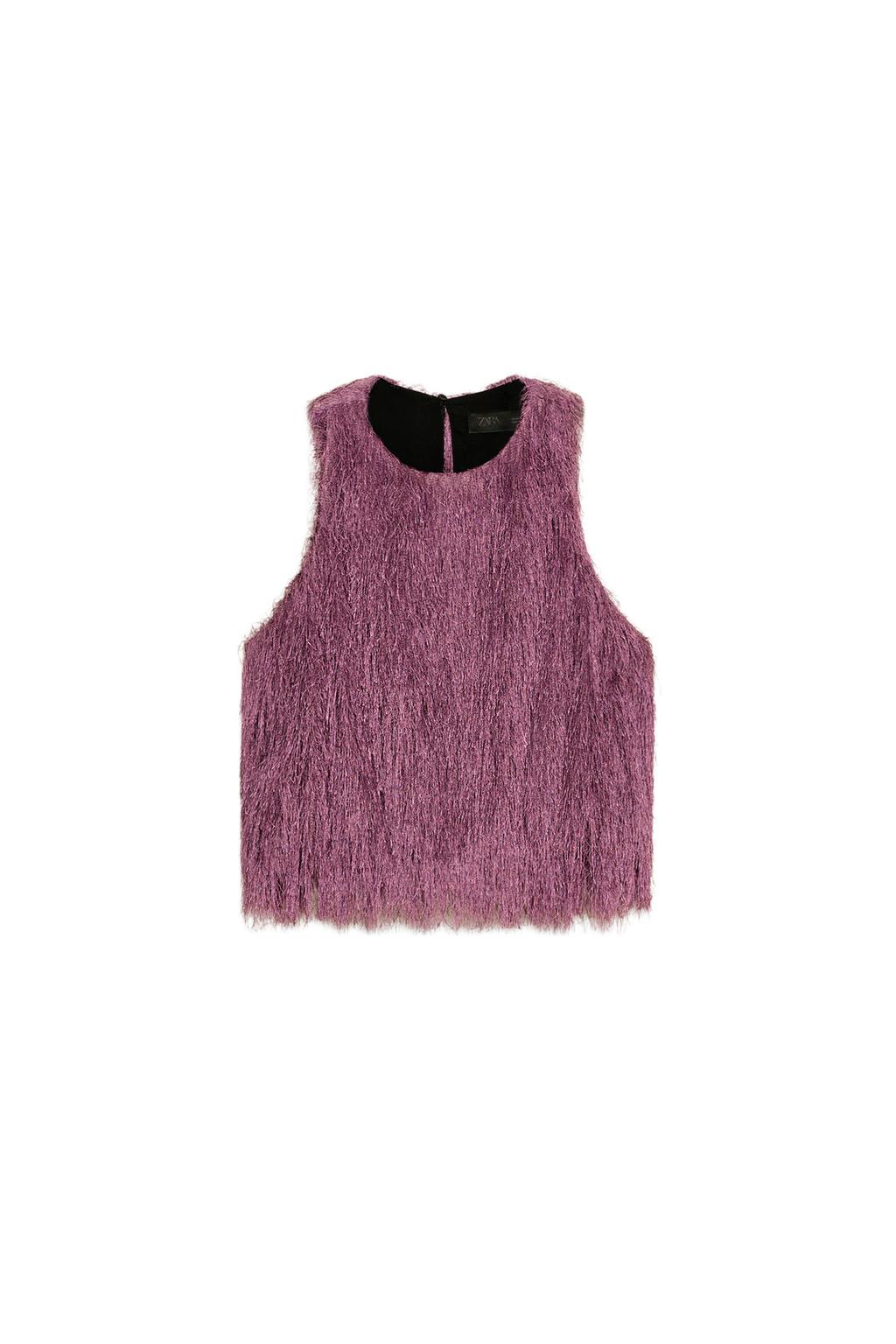FRINGED BALLOON TOP - image 3