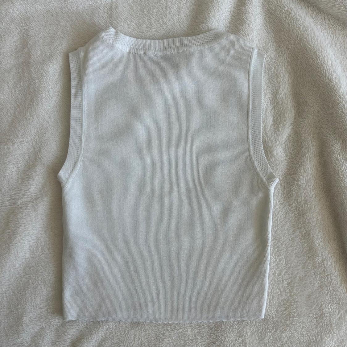 CROPPED KNIT TOP - Image 2