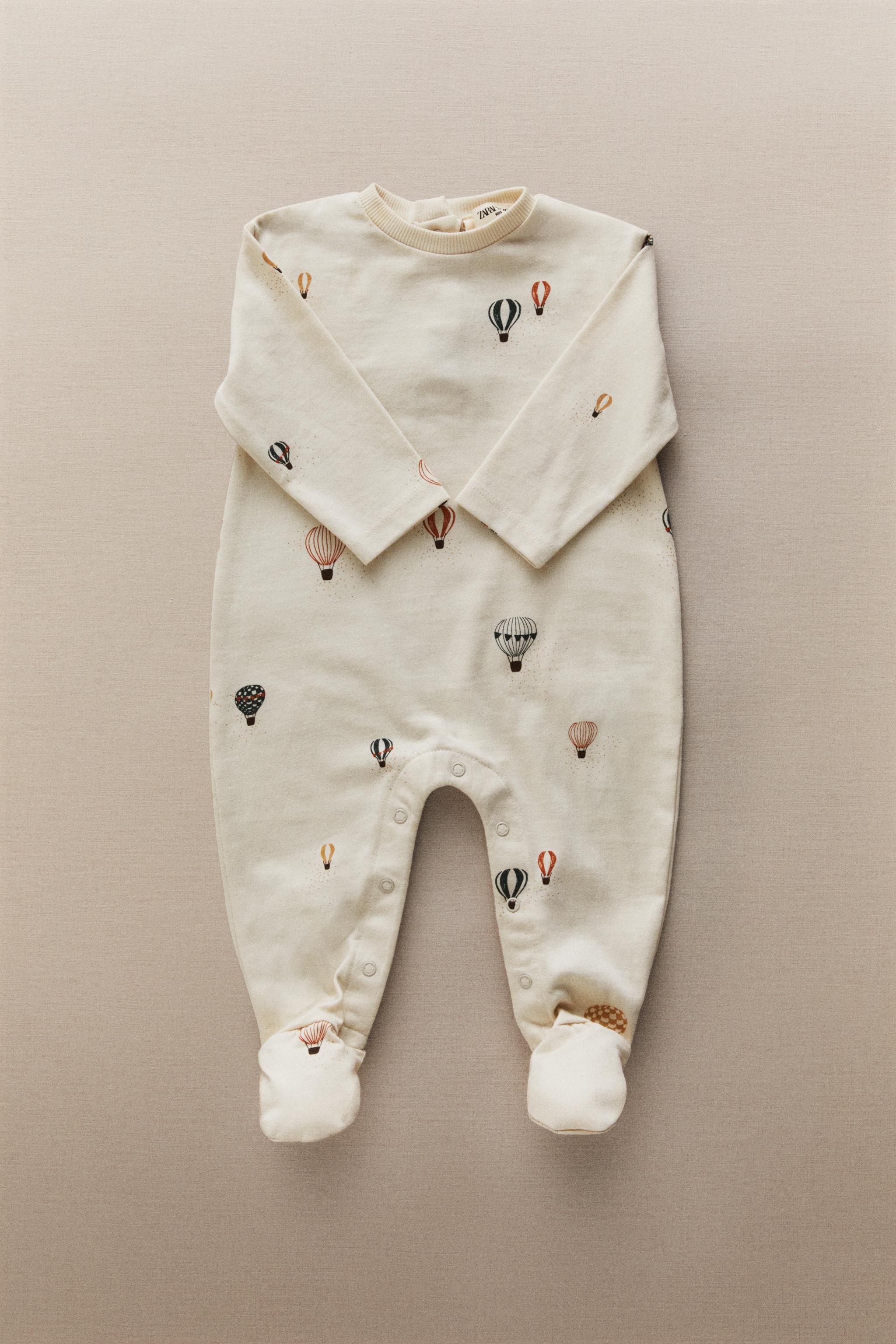 Детские комбинезоны Zara BABY BALLOON ROMPER — фото 5