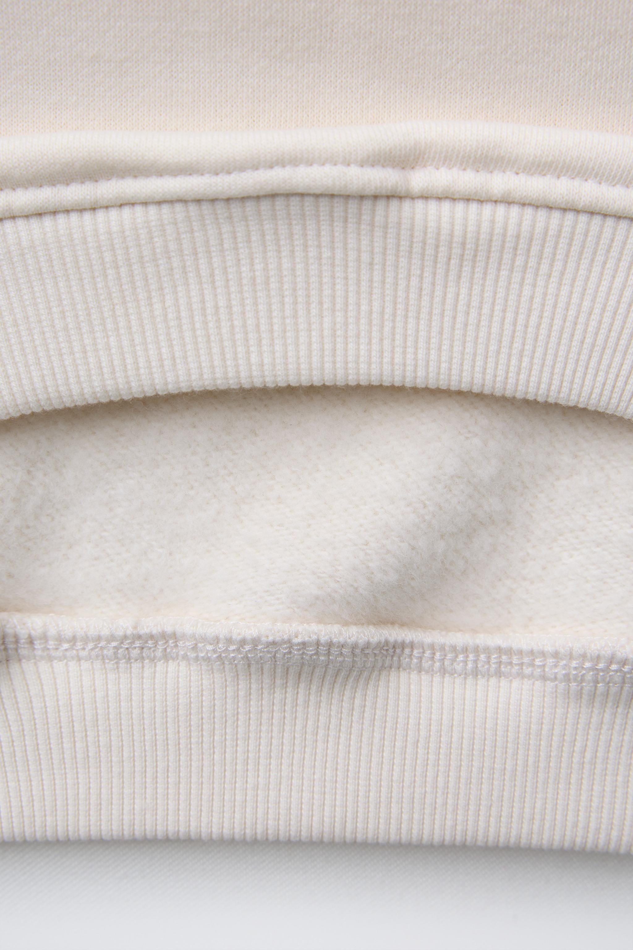 EMBROIDERED CAPYBARA AND HEART SWEATSHIRT