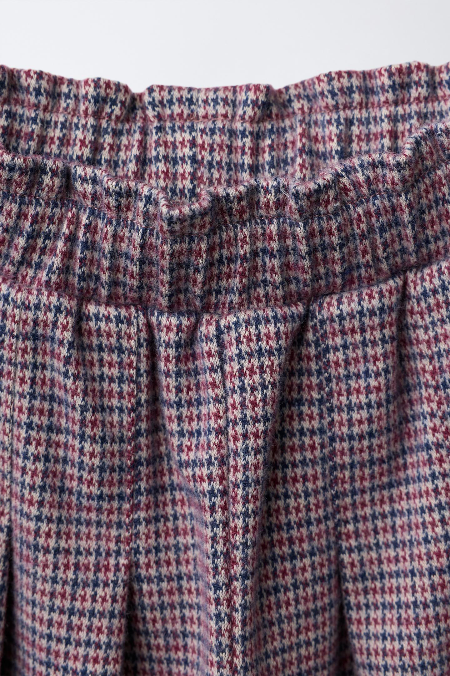 Детские брюки Zara Plaid Culotte, цвет: Бордовый — фото 3