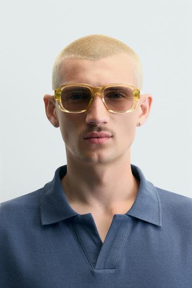 Zara SQUARED SUNGLASSES - 990 - Image 0
