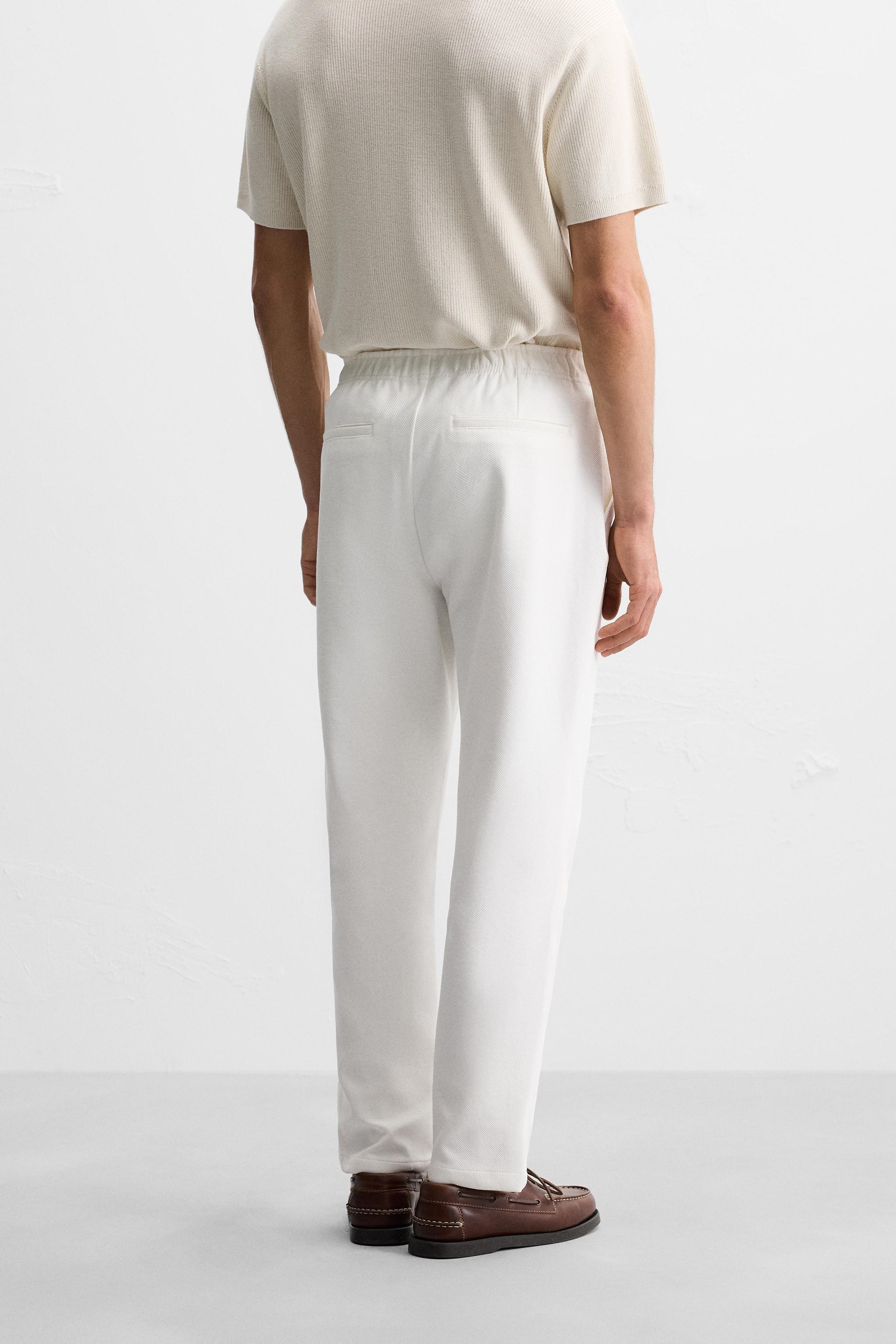 Light Brown Stretch Pants - SARTORO