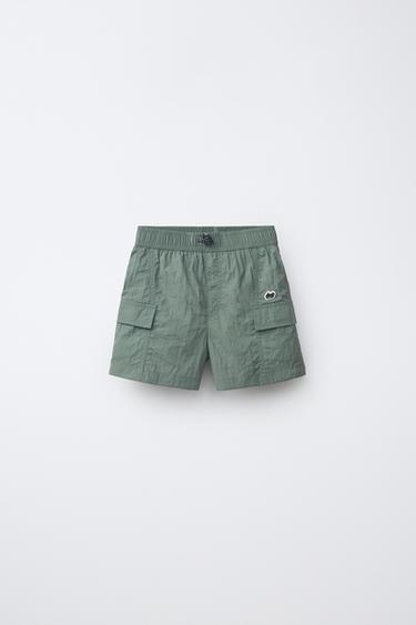 QUẦN SHORT BƠI CARGO (6-14 TUỔI) - Kaki từ Zara