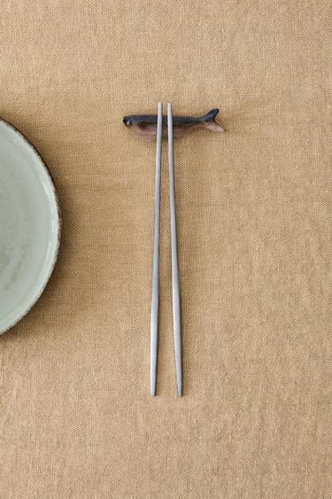 PACK OF FISH CERAMIC CHOPSTICK STANDS (PACK OF 2) - Blue by Zara - Image 5