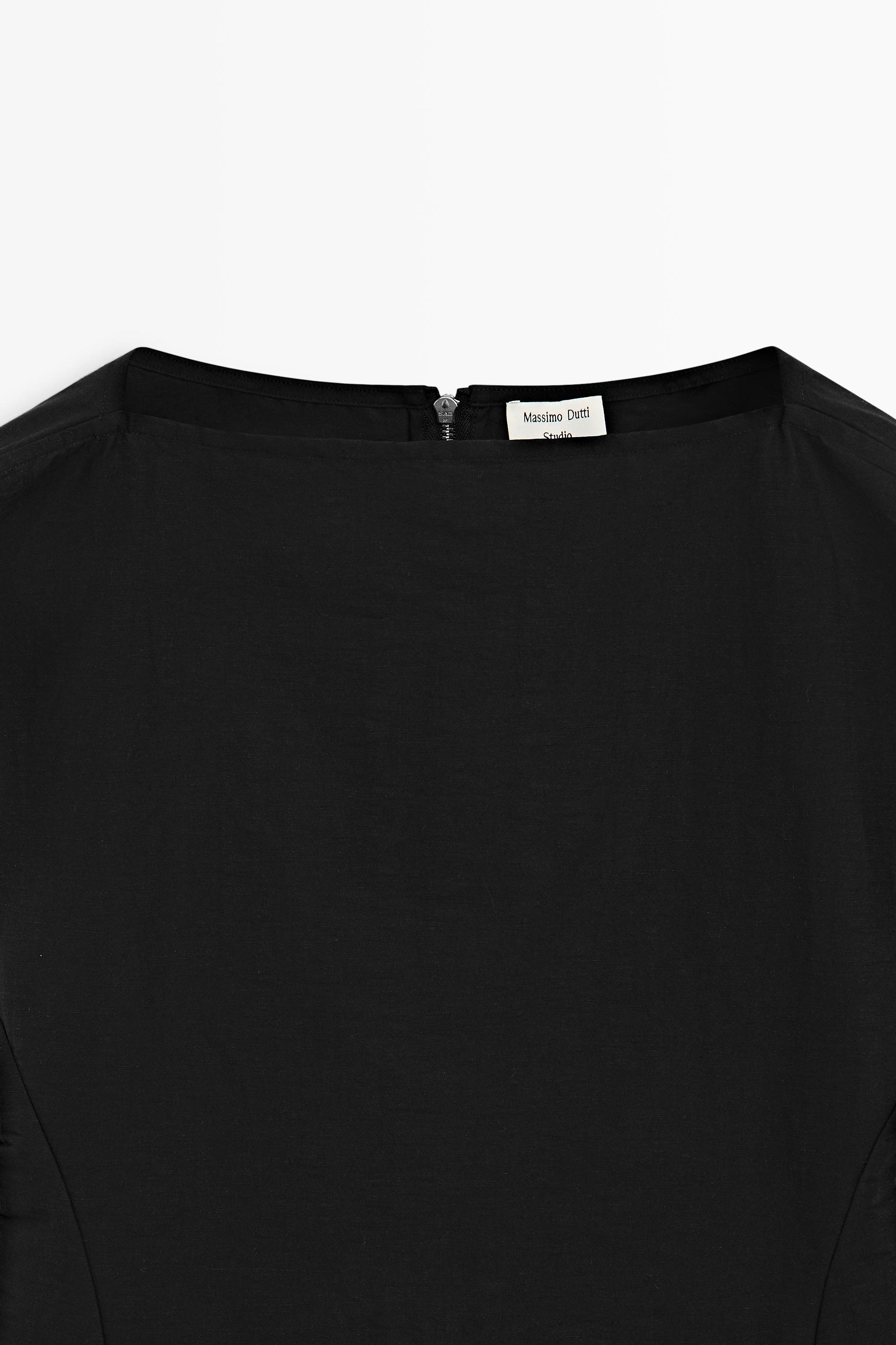 Fitted zip-detail top - STUDIO