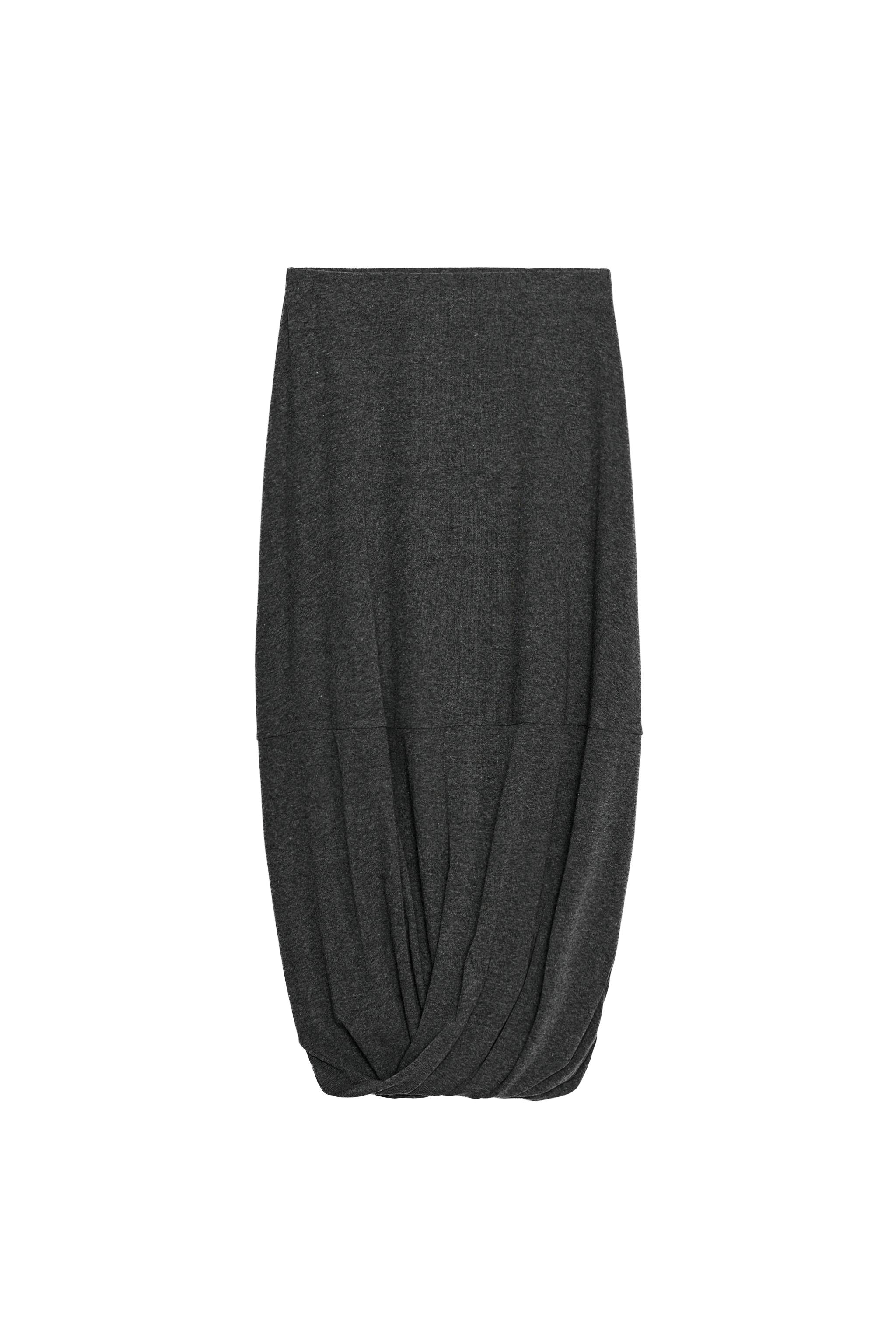 FALDA MIDI SOFT GLOBO