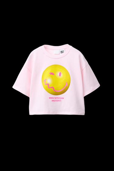 Zara SMILEYWORLD ® T-SHIRT - Pink - Image 0