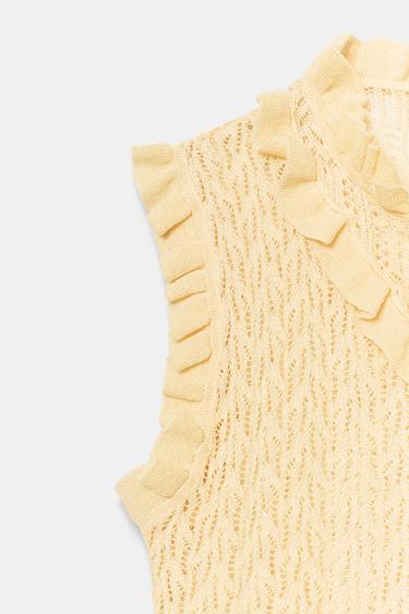 TOP - Ecru by Zara - Image 5